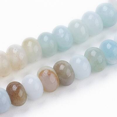 Natural Flower Amazonite Beads Strands