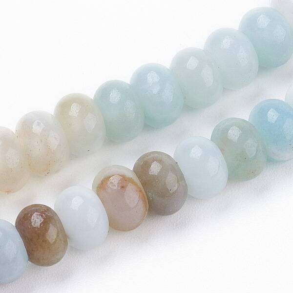 Natural Flower Amazonite Beads Strands