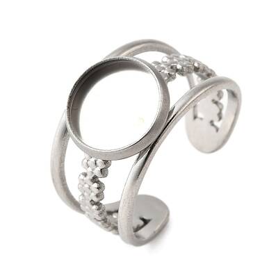 304 Stainless Steel Cuff Ring Components
