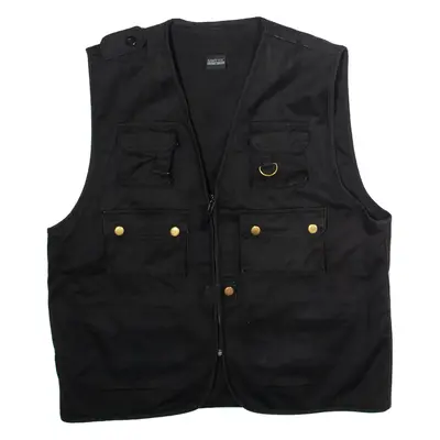 ARMYTEX Utility Mens Gilet Black Twill M