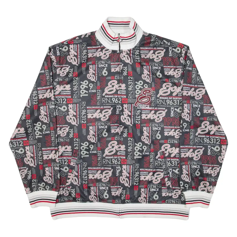 ENYCE Mens Track Jacket Red XL