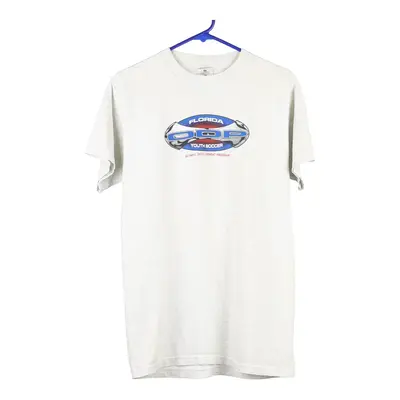 Florida ODP Youth Soccer. Age 16-18 Score Spellout T-Shirt - Medium Grey Cotton