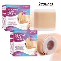 Silicone Scar Sheets, 2 Counts/set Multi-purpose Scar Patches, Smoothing Skin Care Patches, Suitable for All Skin Types, Heal...