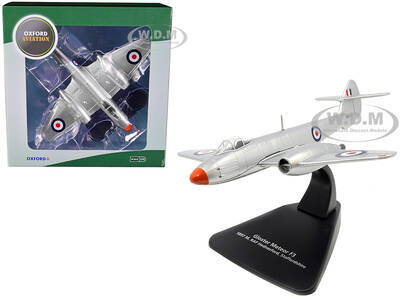 Gloster Meteor F3 Jet Fighter 5897 M RAF Hednesford Staffordshire England Oxford Aviation Series 1/72 Diecast Model Airplane ...