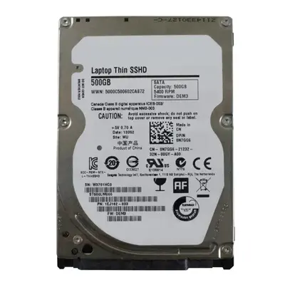 0N7GG6 Dell 500GB 5400RPM Multi-Level Cell SATA 6Gb/s 8GB NAND Flash 64MB Cache 2.5-Inch Hard Drive