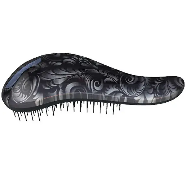 Dtangler Spazzola Per Capelli Con Manico Black Flower