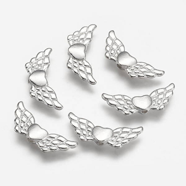 Tibetan Style Alloy Angeltee Beads