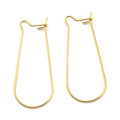 304 Stainless Steel Hoop Earring Findings