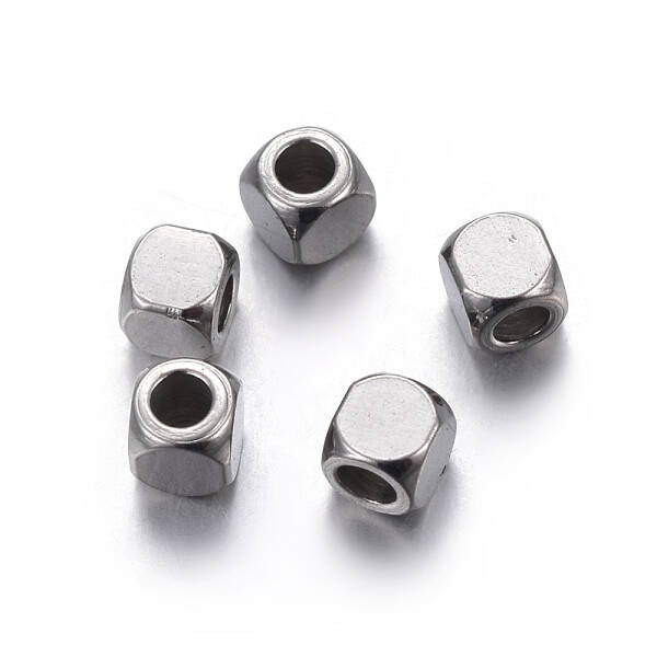 Tarnish Resistant 201 Stainless Steel Beads