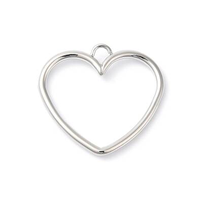 Brass Open Back Bezel Pendants