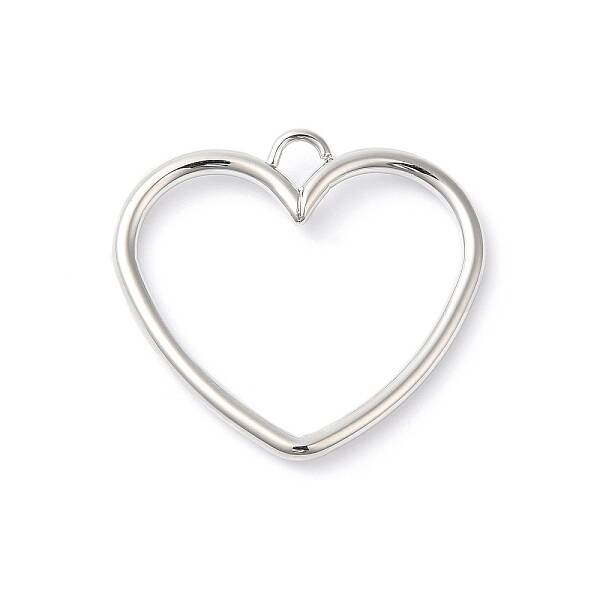 Brass Open Back Bezel Pendants
