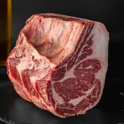 BlackboxMeats Beef Prime Bone In 3-Rib Roast, Prime Grade