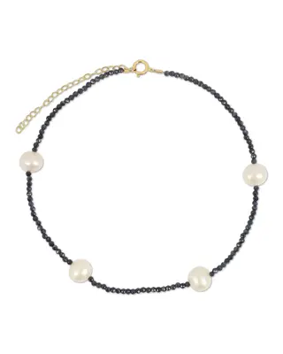 Grady Anklet - Multiple Colors | Metal Color: Gold | Gemstone: Sapphire