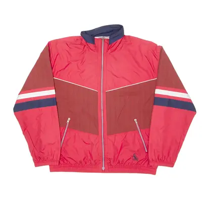 LUHTA SPORT Mens Windbreaker Jacket Red Striped M