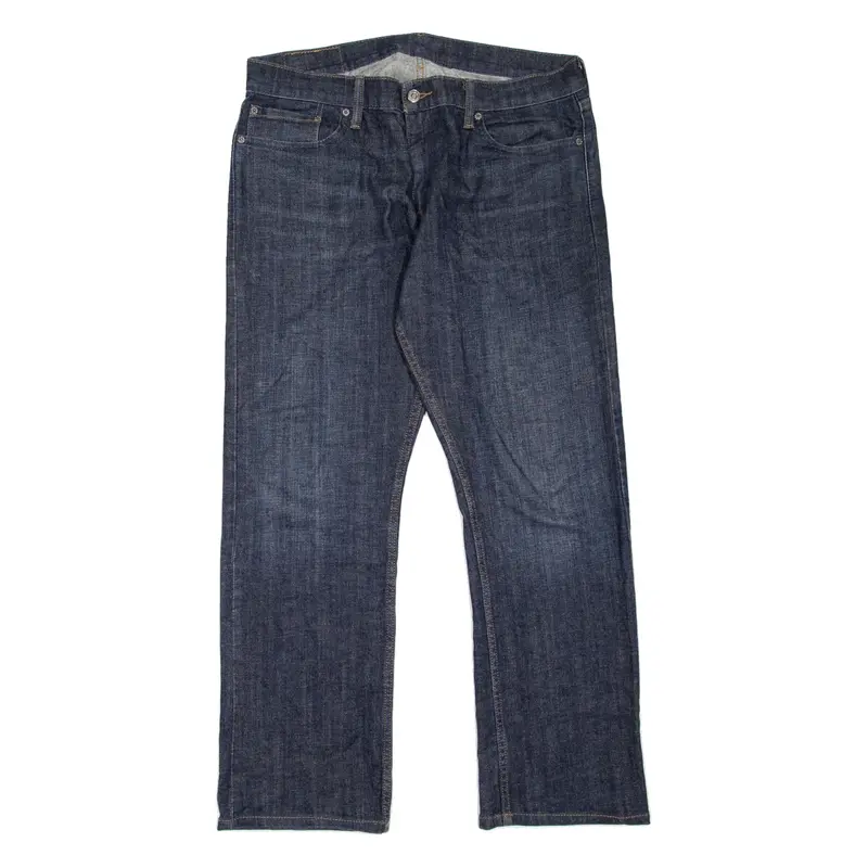 LEVI'S 514 Jeans Mens Blue Slim Straight W36 L32