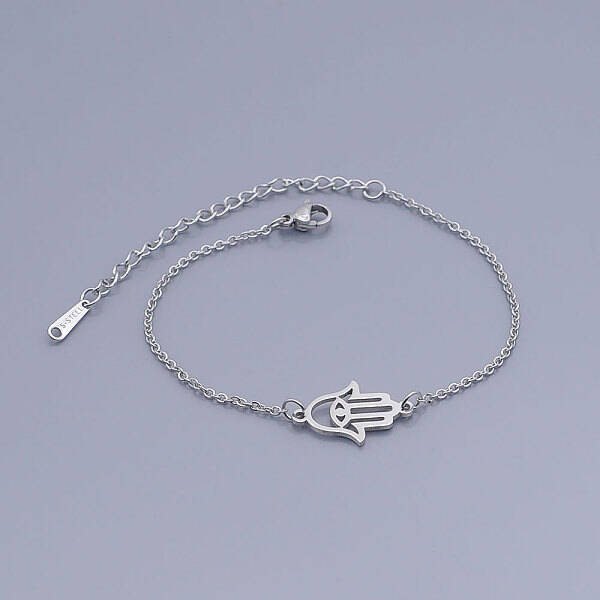 Tarnish Resistant 201 Stainless Steel Link Bracelets