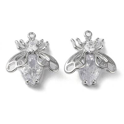Brass Glass Charms