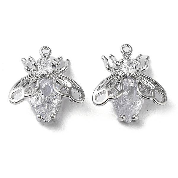 Brass Glass Charms