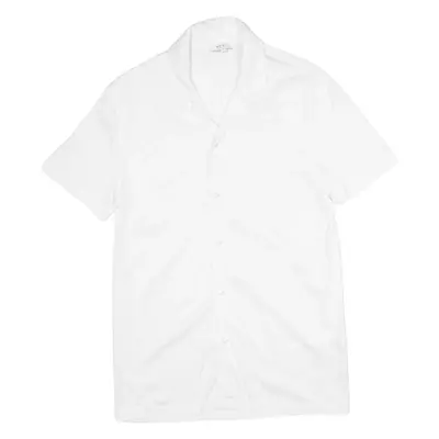 REISS Mens Plain Shirt White S