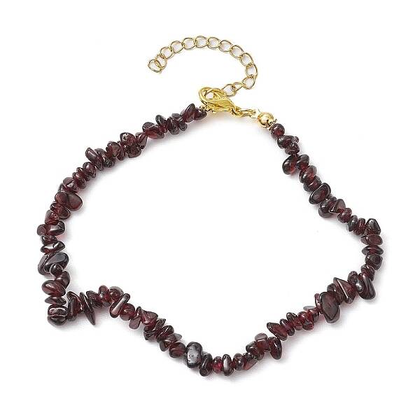 Natural Garnet Anklets