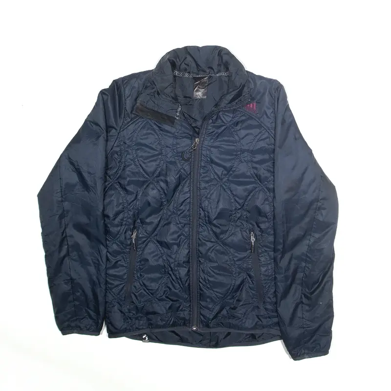 ADIDAS Jacket Blue Womens UK 10