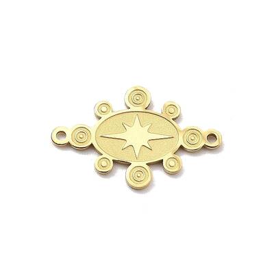 Ion Plating(IP) 304 Stainless Steel Connector Charms