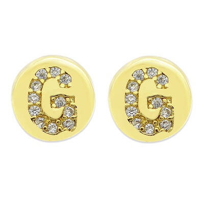 Brass Micro Pave Clear Cubic Zirconia Beads
