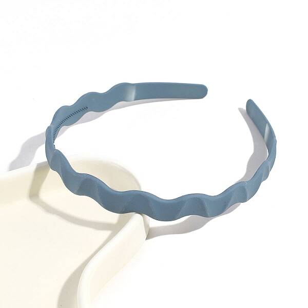 Plastic Wavy Hair Bands for Girls Women