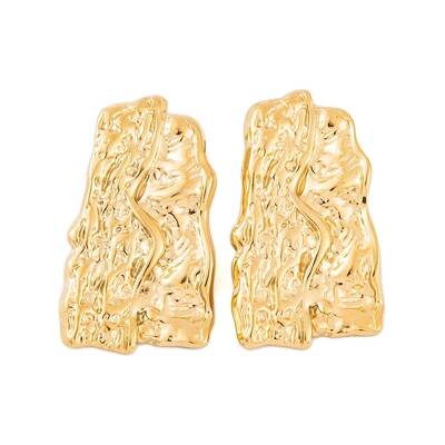 Ion Plating(IP) 304 Stainless Steel Stud Earrings for Women