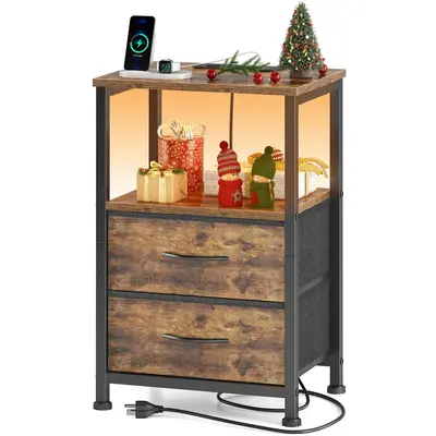 【Gift-Only Same Color】Note:Will Send the Same Color as You Purchased  Simple Bedroom Nightstand American Multifunctional ...