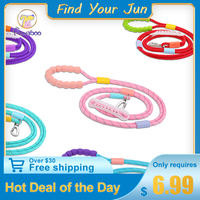 [Summer Promotions]Pawaboo Hands Free Dog Rope Leash, Adjustable Waist , Crossbody Rope with Explosion-Proof Handle, Lockable...