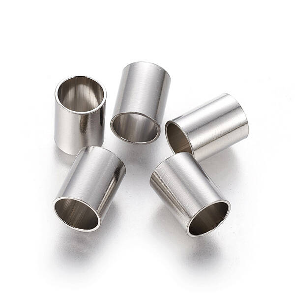 Tarnish Resistant 304 Stainless Steel Tube Beads