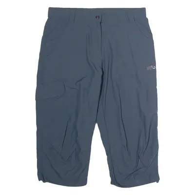 MAMMUT Outdoor Womens Cargo Shorts Grey UK 12 W32