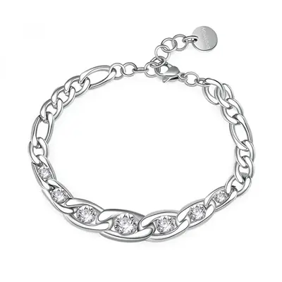 Brosway Timeless steel bracelet with Symphonia crystals BYM103