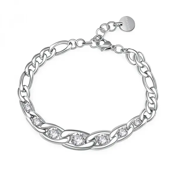 Brosway Timeless steel bracelet with Symphonia crystals BYM103