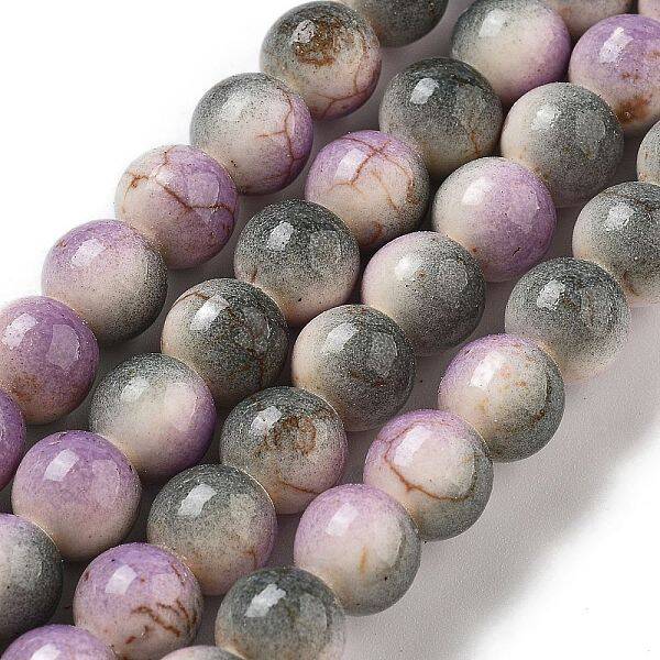 Synthetic Turquoise Dyed Beads Strands