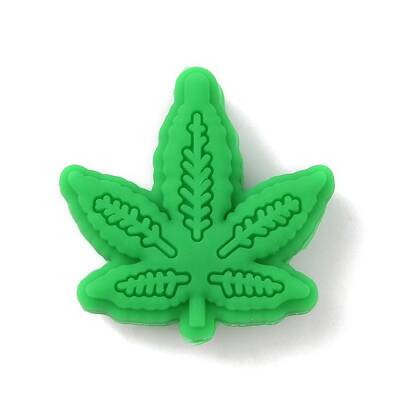 Maple Leaf Silicone Beads