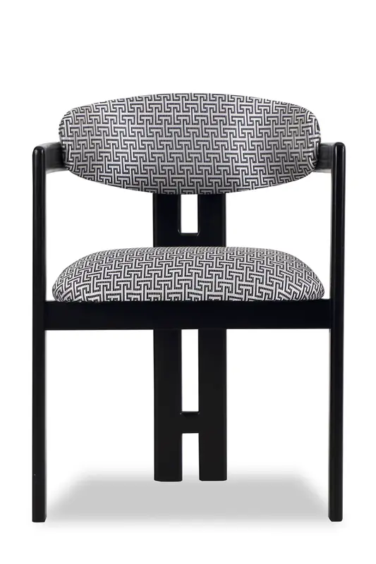 Black Geometric Dining Chair | Liang & Eimil Neo