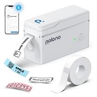 Portable Mini Sticker Printer, Polono P31S Wireless Mini Sticker Printer with Tape, for Study Notes, Barcode,Memos, Fillers