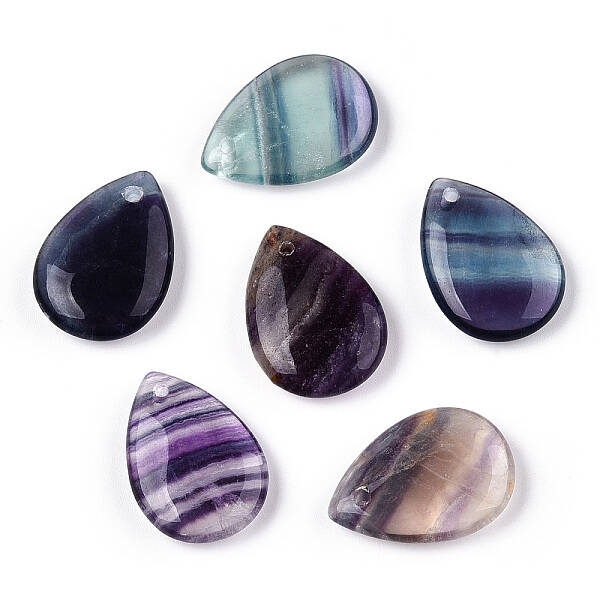 Natural Fluorite Pendants