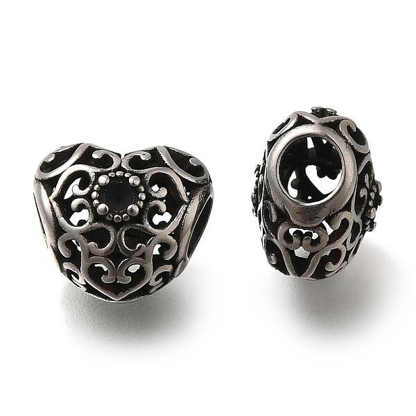 304 Stainless Steel European Beads