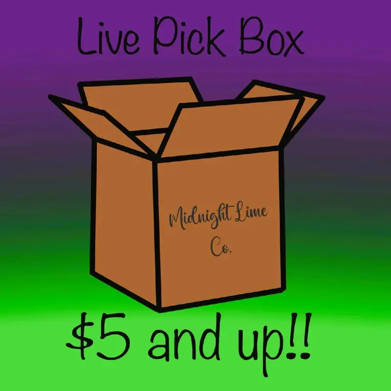 Midnight Lime 3d Printed Figurines - Live Pick Box Decor & Ornaments Cute Animal Design & Collectibles