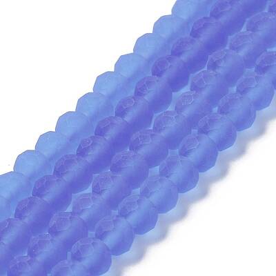 Transparent Glass Beads Strands