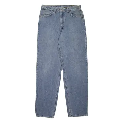 LEVI'S 634 Orange Tab Mens Jeans Blue Regular Tapered W34 L34