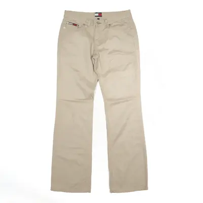 TOMMY HILFIGER Trousers Beige Regular Bootcut Womens W30 L30