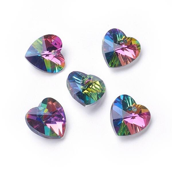 Romantic Valentines Ideas Glass Charms