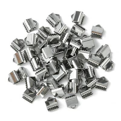 304 Stainless Steel Ribbon Crimp Ends