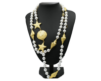 Long Ocean Pearl Necklace - Fashion Accessory for Women