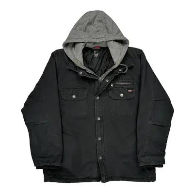 Dickies Jacket - Large Black Cotton Blend
