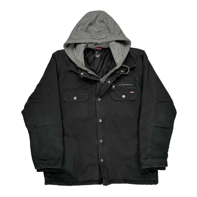 Dickies Jacket - Large Black Cotton Blend